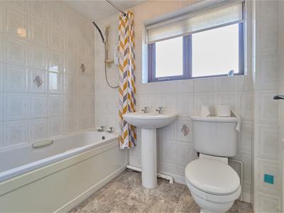 Bathroom to rear